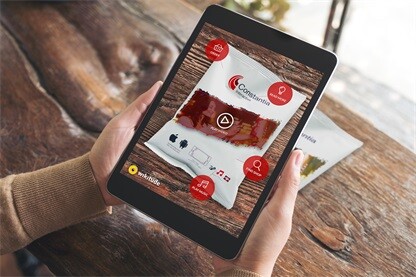 康斯坦莎軟包裝選擇Wikitude作為技術(shù)合作伙伴，為旗下的康斯坦莎互動(dòng)平臺(tái)（Constantia Interactive）提供AR技術(shù)