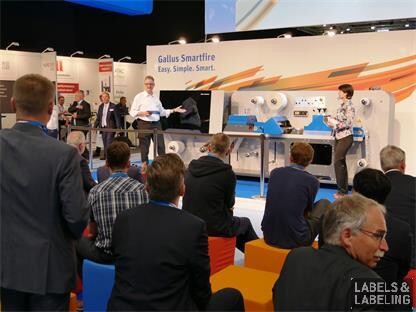 Gallus Smartfire數(shù)碼印刷機演示現(xiàn)場
