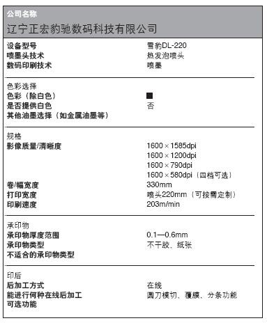 數(shù)碼標(biāo)簽印刷設(shè)備數(shù)據(jù)大全