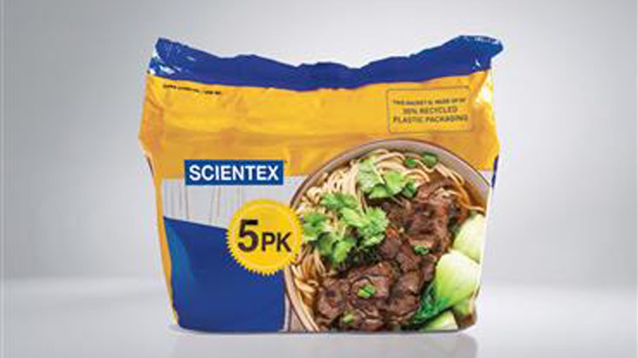Sabic和Scientex使用PCR塑料开发软包装