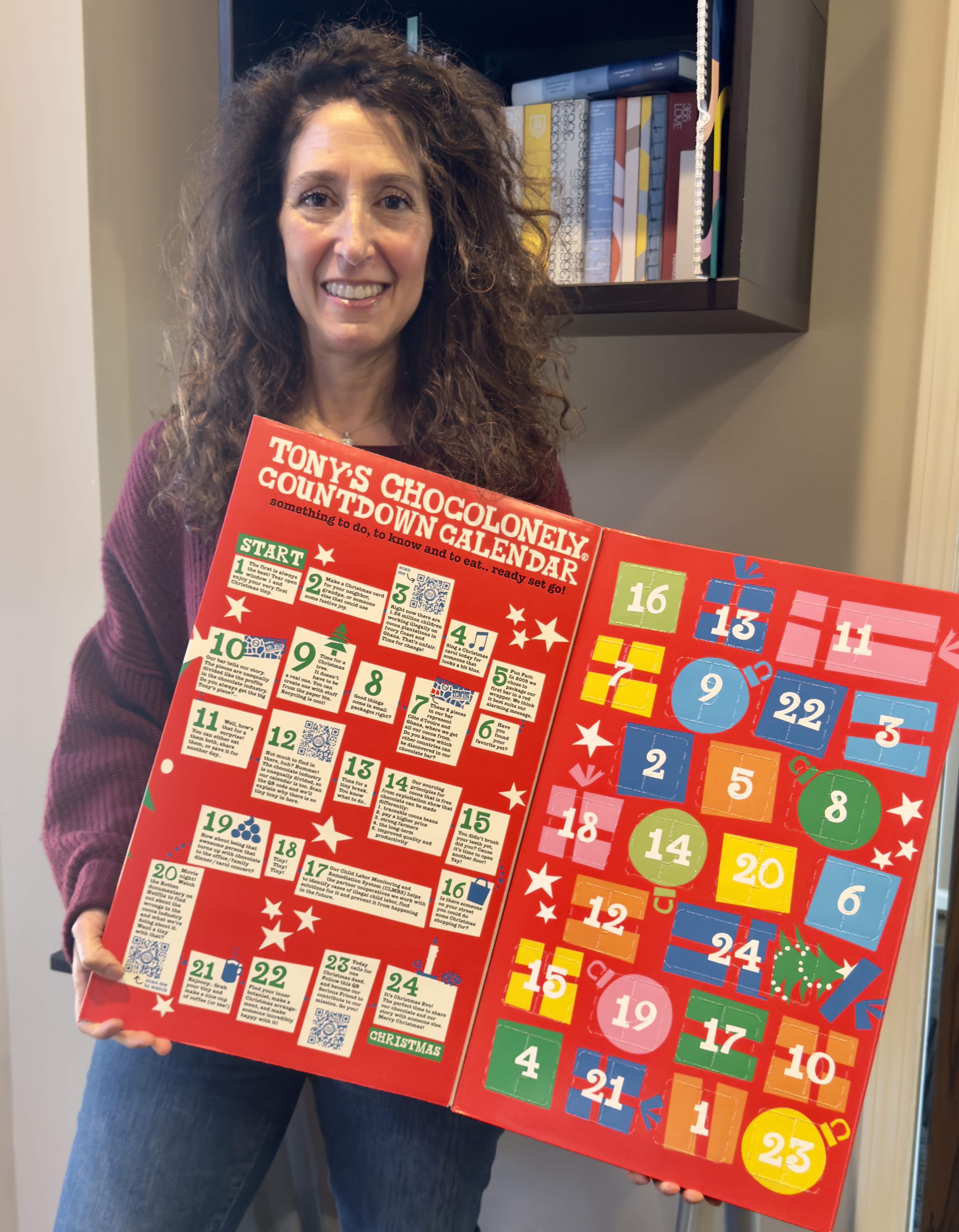 圣誕節(jié)倒計時日歷：體驗的包裝