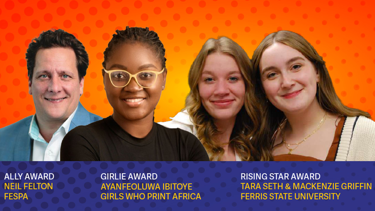 印刷女郎聯(lián)盟公布獎項