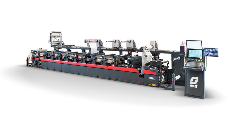 欧米特将在Labelexpo Asia 2023展出KFLEX高精度柔版印刷机